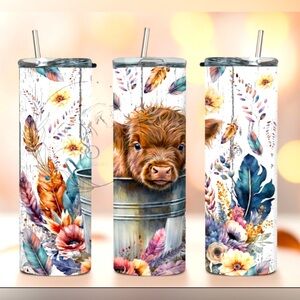 BabyHighLandCow Tumbler Cup